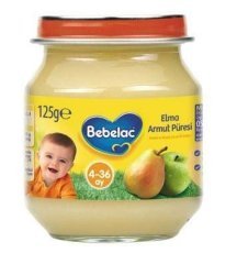 Bebelac Kavanoz Maması Havuç Elma Püresi 125 gr