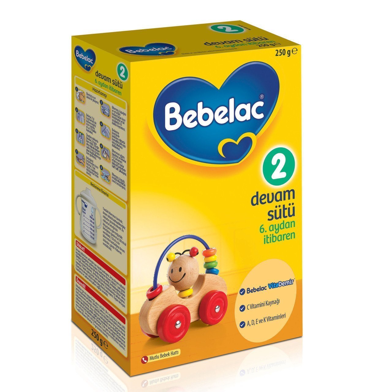 Bebelac 2 Bebek Devam Sütü 250 gr
