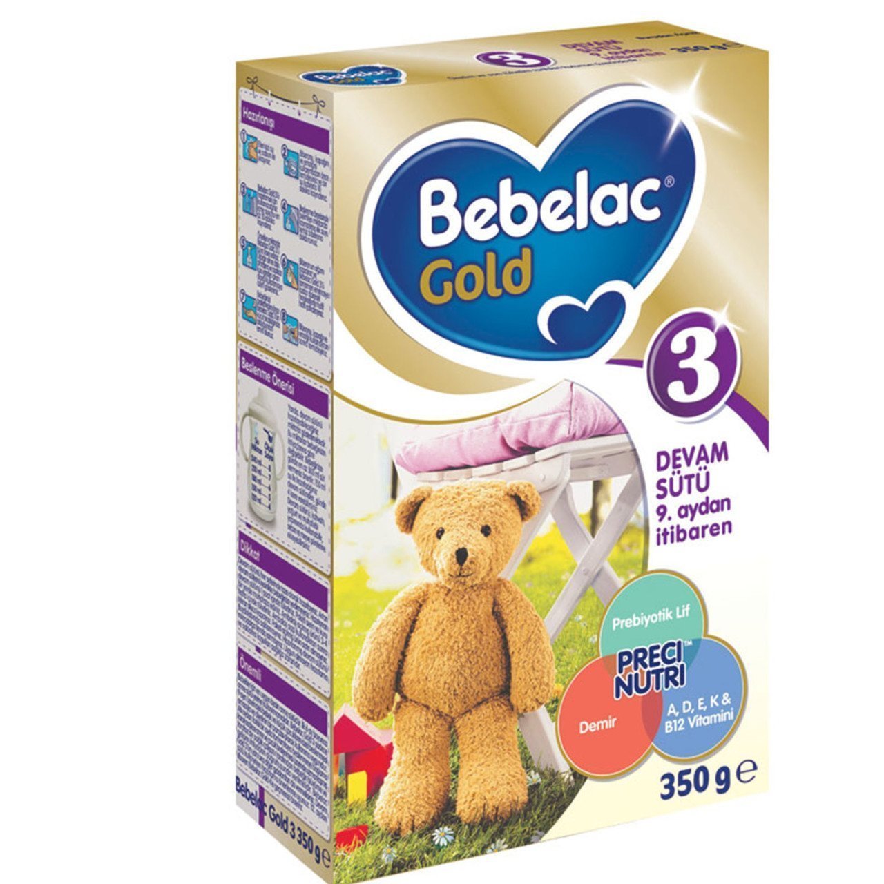 Bebelac Gold 3 Bebek Devam Sütü 350 gr