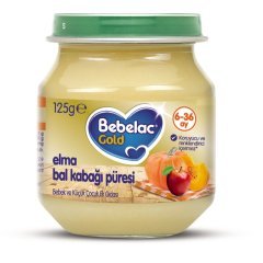Bebelac Gold Kavanoz Maması Elma Bal Kabağı Püresi 125 gr
