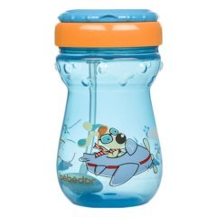 Bebedor 506 Akıllı Pipetli Bardak 360 ml 9 + Ay Turuncu