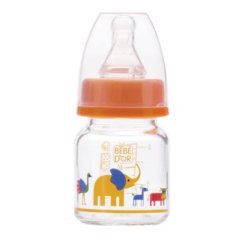 Bebedor 35301 Desenli Mini Cam Biberon 0+ Ay 60 ml Turuncu