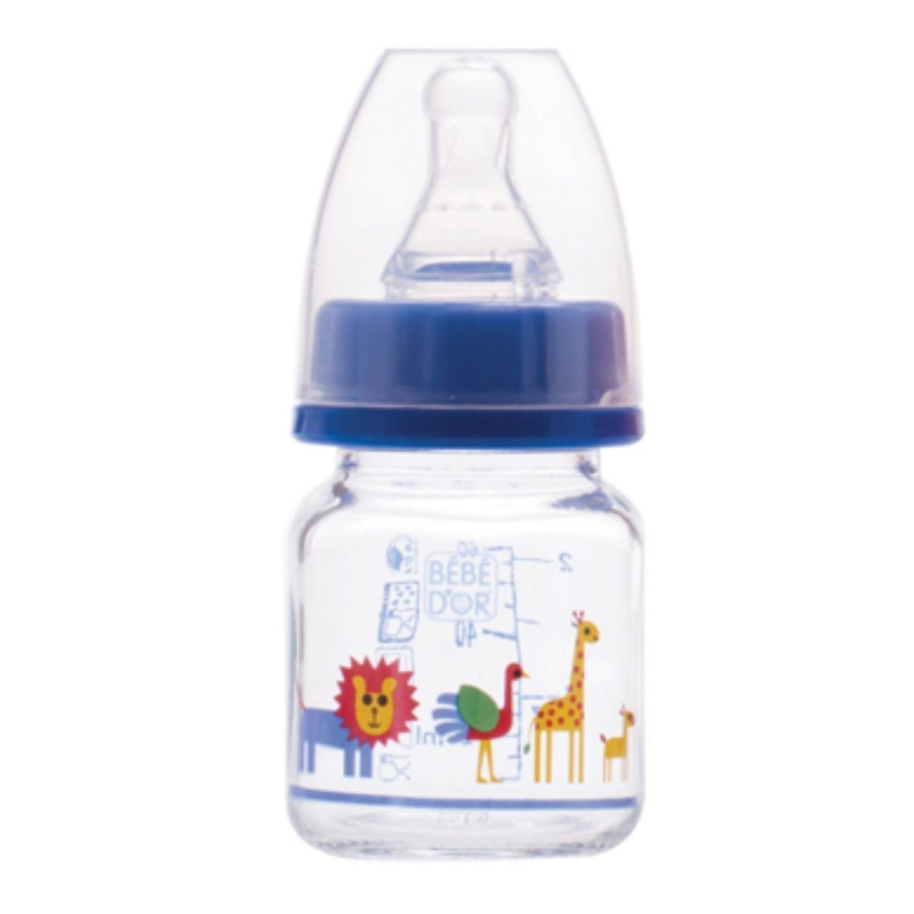 Bebedor 35301 Desenli Mini Cam Biberon 0+ Ay 60 ml Mavi