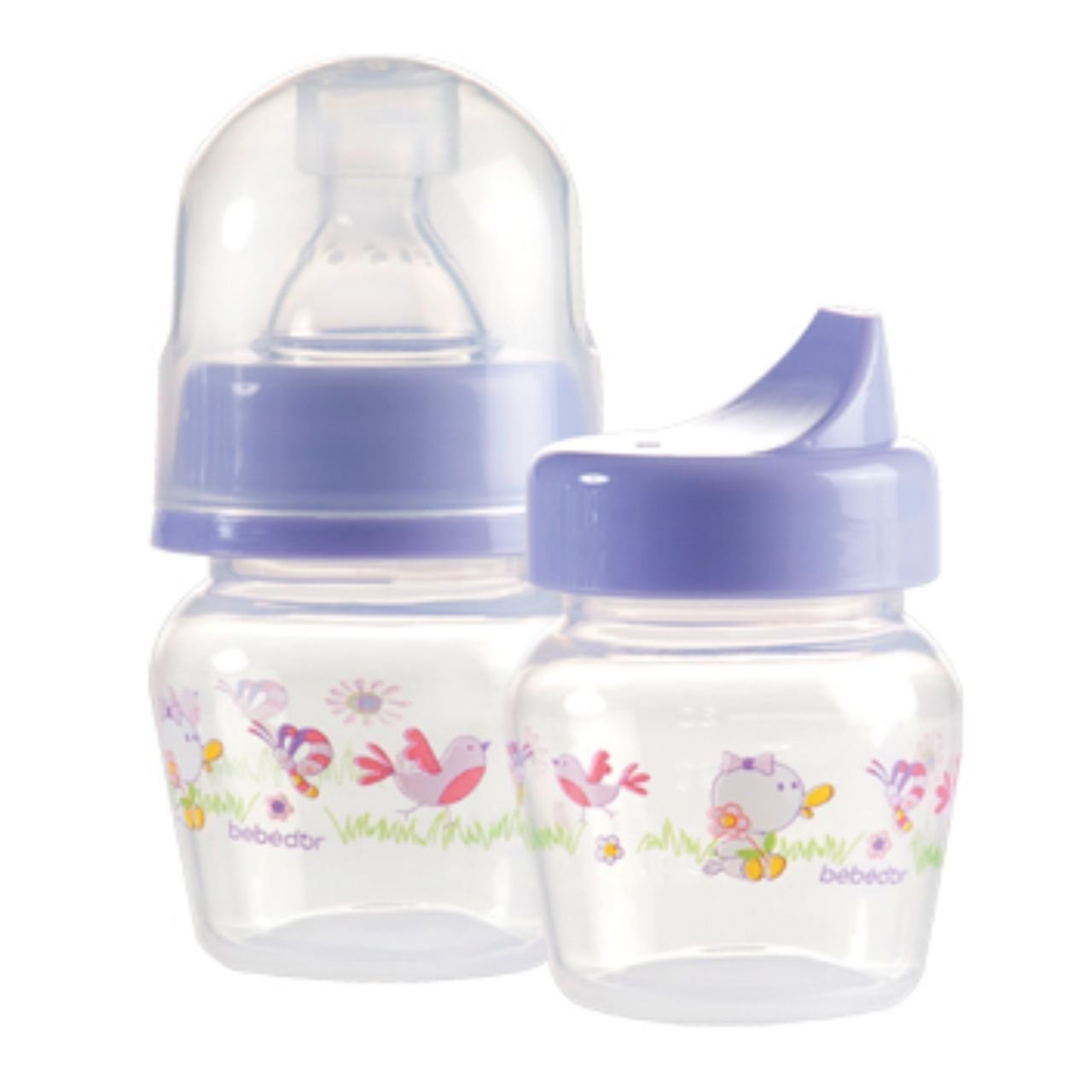 Bebedor 20301 Minik Bardak & Biberon Çok Amaçlı 0-6 Ay 30 ml Mor