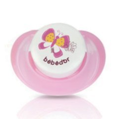 Bebedor 191 Desenli Emzik 0-6 Ay Pembe