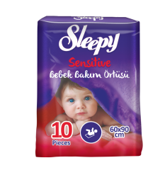 Sleepy Bebek Bakım Örtüsü 10'lu