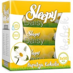 Sleepy Papatya Kokulu Islak Mendil 3 x 50 Adet