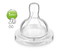 Philips Avent SCF632/27 Yavaş Akış No:2 1 Ay+ Biberon Emziği