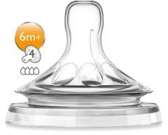 Philips Avent SCF654/27 Natural Hızlı Akış 6 Ay+ Biberon Emziği