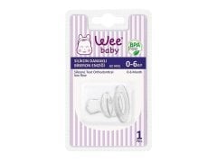 Wee Baby 875 Silikon Damaklı No:1 0-6 Ay Biberon Emziği