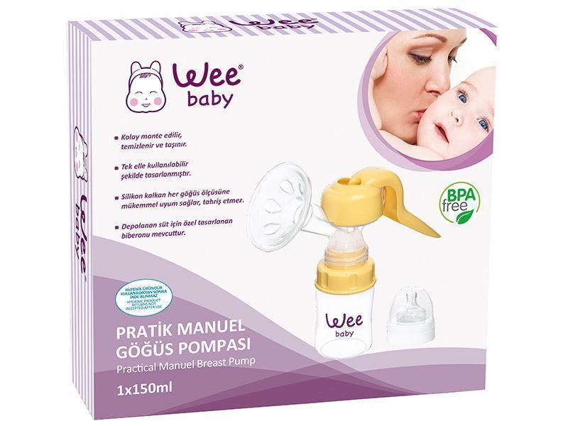 Wee Baby 752 Pratik Manüel Göğüs Pompası
