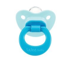 Wee Baby 819 Silikon Mat Gövdeli Damaklı Askılı No:2 6-18 Ay Emzik