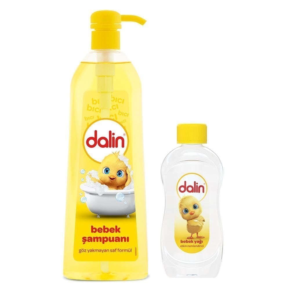 Dalin Bebek Şampuanı 750 ml + Dalin Bebek Yağı 200 ml