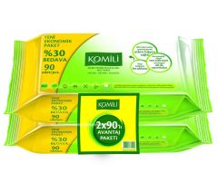 Komili Islak Havlu 2 x 90 Adet