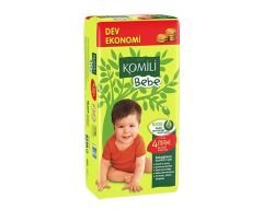 Komili Bebe Dev Ekonomi Maxi No:4 Bebek Bezi 66 Adet