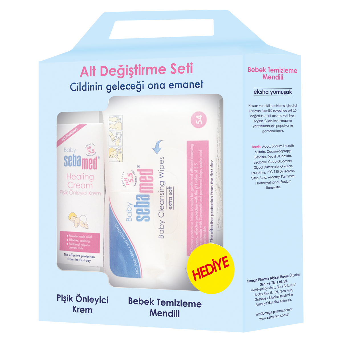 Sebamed Alt Değiştirme Seti