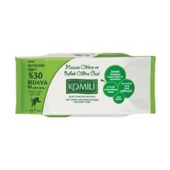 Komili Sensitive 90 Yaprak Islak Havlu