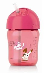 Philips Avent SCF760/00 Desenli Magic Damlatmaz Pipetli Bardak 260 ml