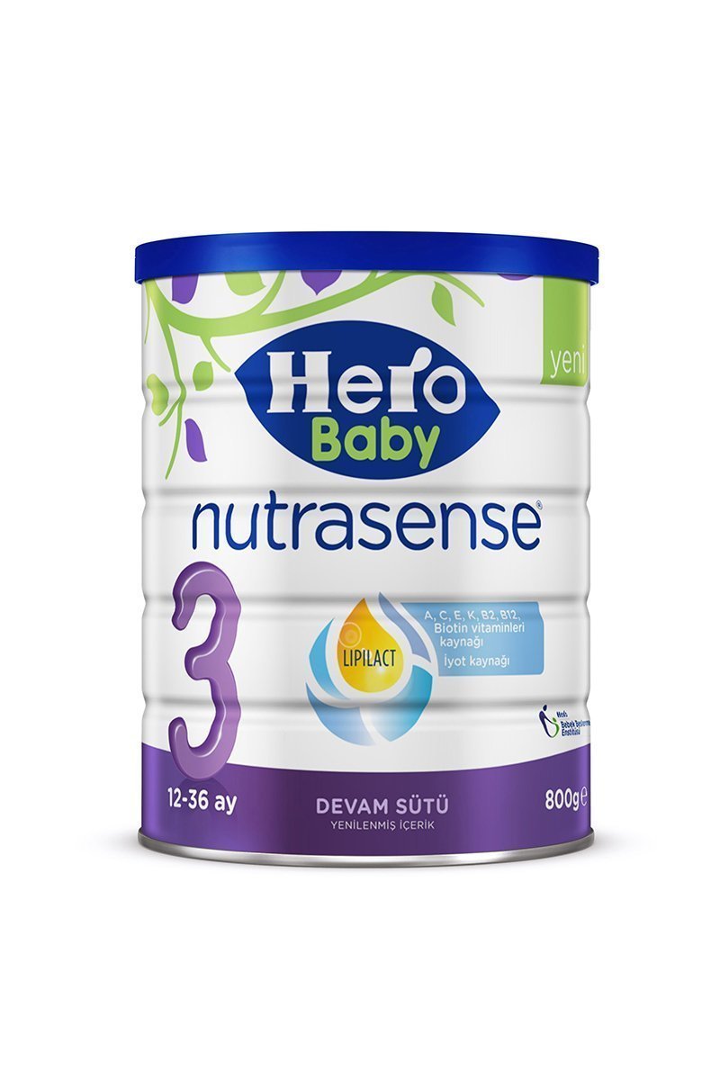 Hero Baby Nutrasense 3 Devam Sütü 800 gr