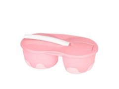 Wee Baby 886 2 Hazneli Mama Kabı Seti 6+ Ay Pembe
