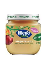 Hero Baby Organik Karışık Meyveli Kavanoz Maması 120 gr