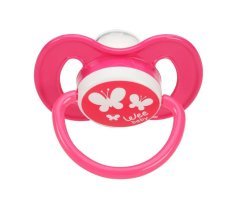 Wee Baby 871 Silikon Mat Gövdeli Desenli Damla Uçlu No:1 0-6 Ay Emzik