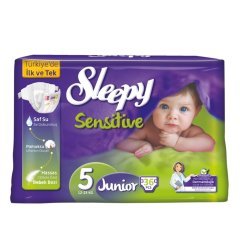 Sleepy Sensitive No:5 Junior 36 Adet Bebek Bezi