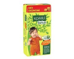 Komili Bebe Dev Ekonomi Junior No:5 Bebek Bezi 48 Adet