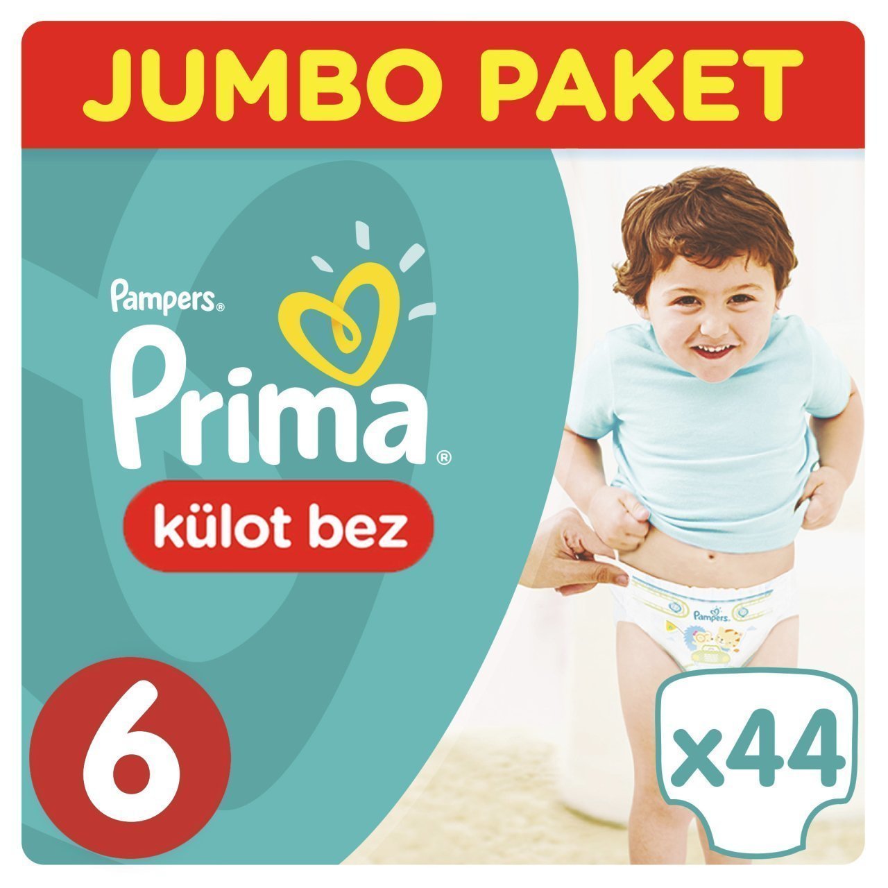 Prima Külot Bebek Bezi Jumbo Paket 6 Beden 44 Adet