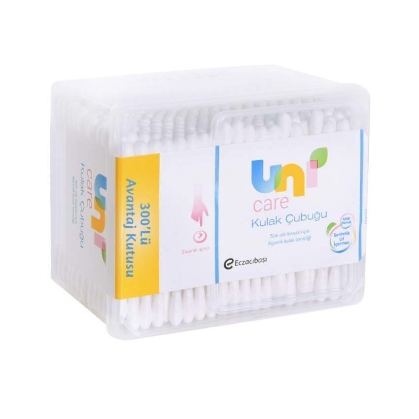 Uni Care Bebek Kulak Çubuğu 300 Adet