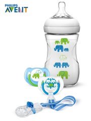 Philips Avent SCD 628/01 Fil Desenli Mavi Hediye Seti