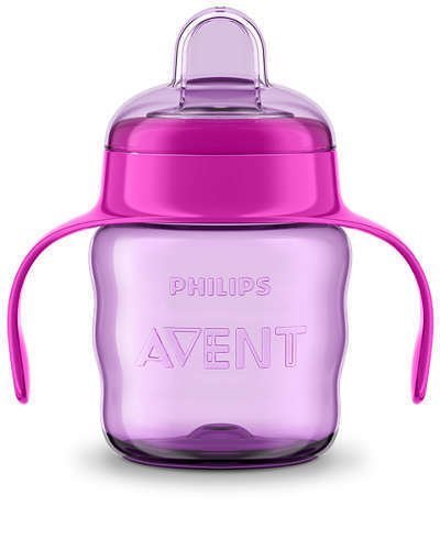 Philips Avent SCF551/03 Eğitici Damlatmaz Bardak 6m+ 200ml Kız