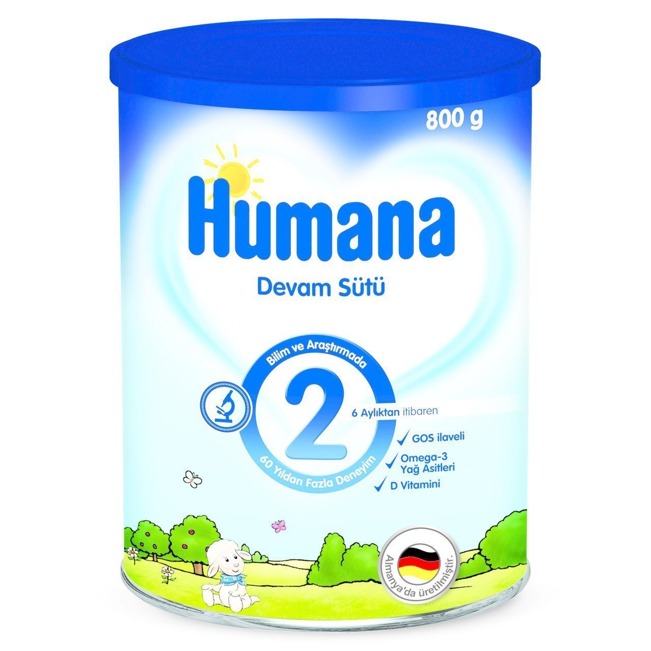 Humana 2 Bebek Sütü 800 gr