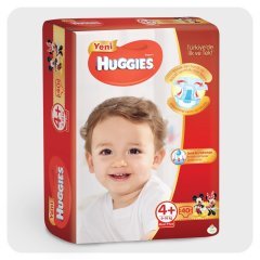 Huggies Bebek Bezi Jumbo Paket Maxi Plus 4+ Beden 40 Adet
