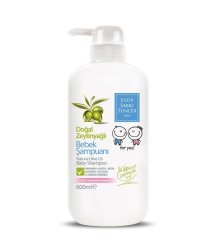 Eyüp Sabri Tuncer Doğal Zeytinyağlı Bebek Şampuanı 600 ml