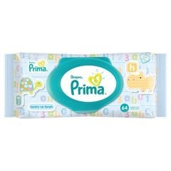 Prima Pampers Temiz ve Ferah Islak Havlu 64 Adet
