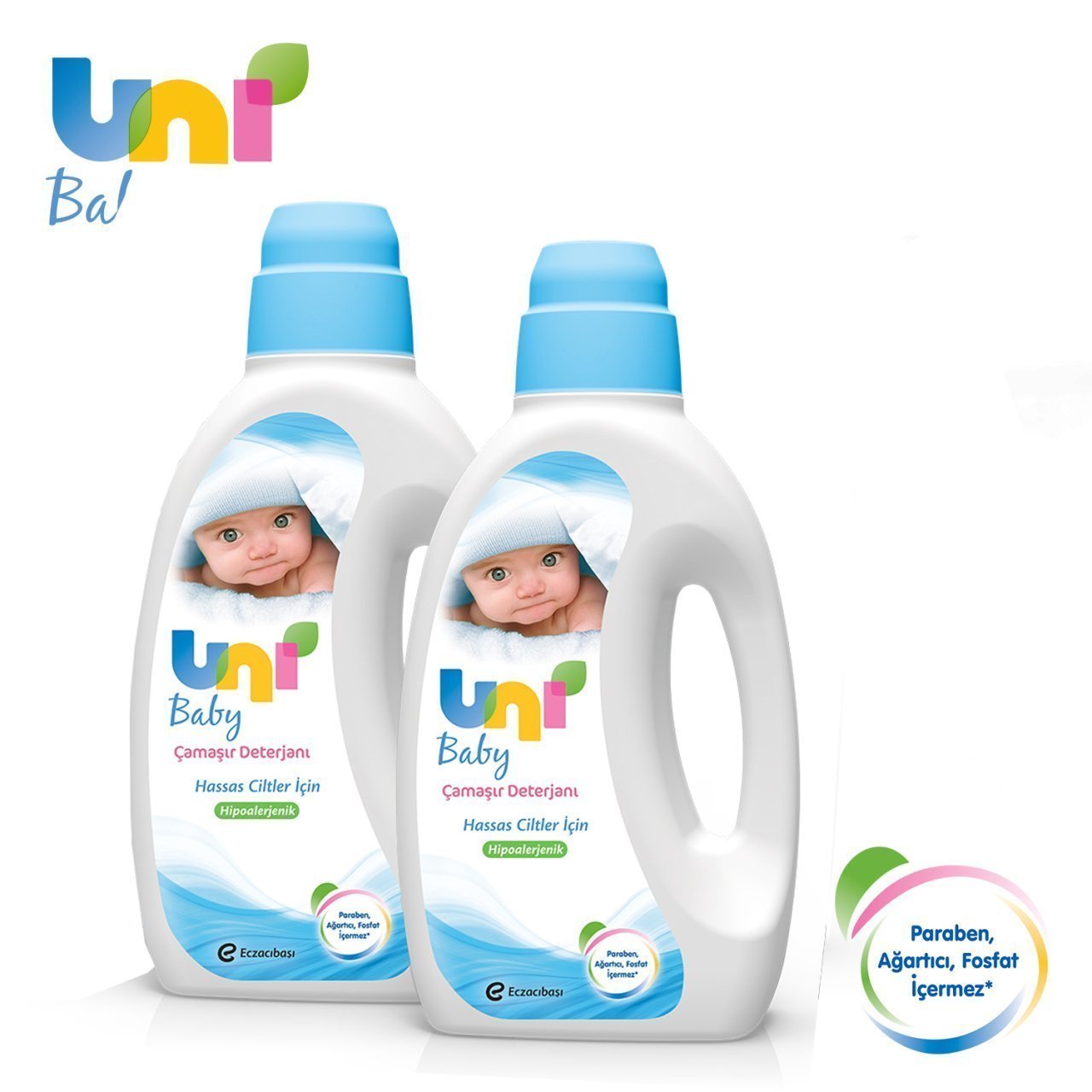 Uni Baby Çamaşır Deterjanı 1500 ml x 2 Adet