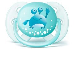 Philips Avent SCF226/20 Ultra Soft Desenli Emzik 0-6 ay Mavi