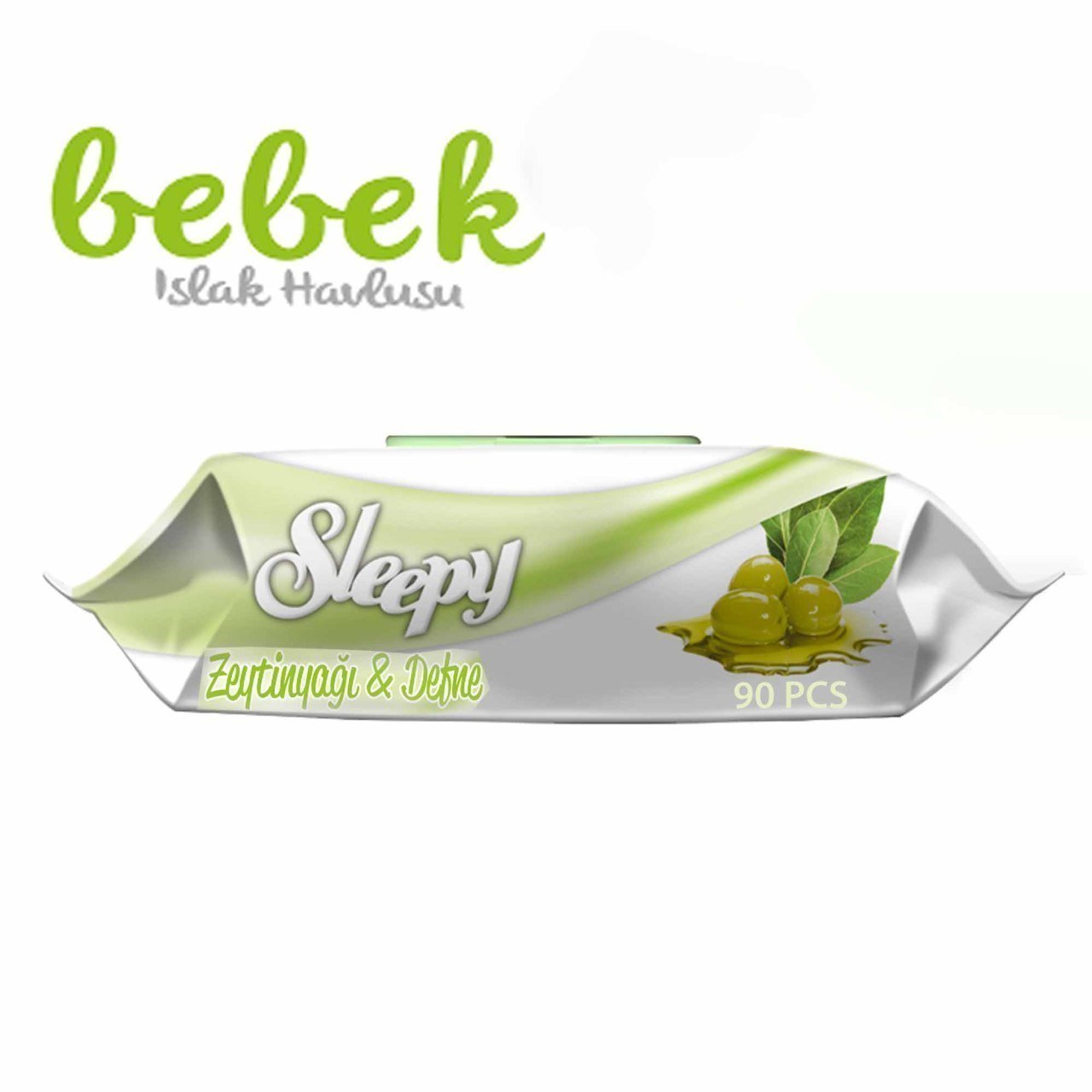 Sleepy ZeytinYağı & Defne Islak Mendil 90 Yaprak