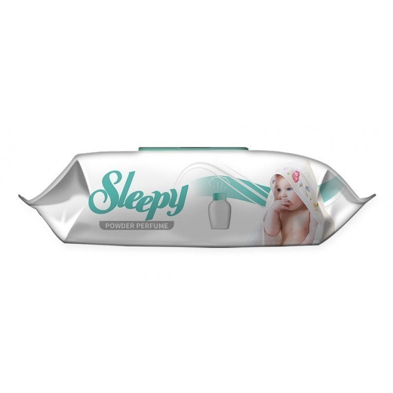 Sleepy Pudra Kokulu Islak Mendil 90 Yaprak