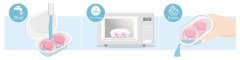 Philips Avent SCF227/20 Ultra Soft Desenli Emzik 0-6Ay Pembe