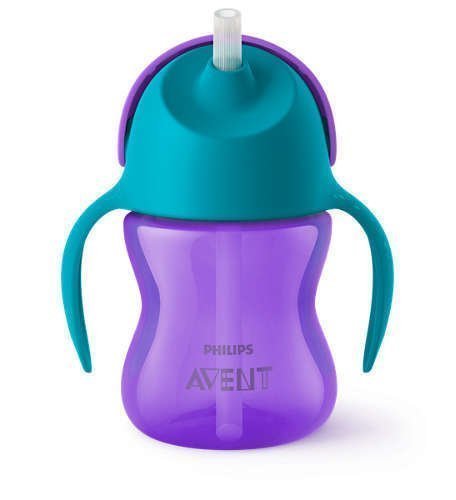 Philips Avent SCF796/02 Pipetli Bardak 9+ Ay Mor 200 ml