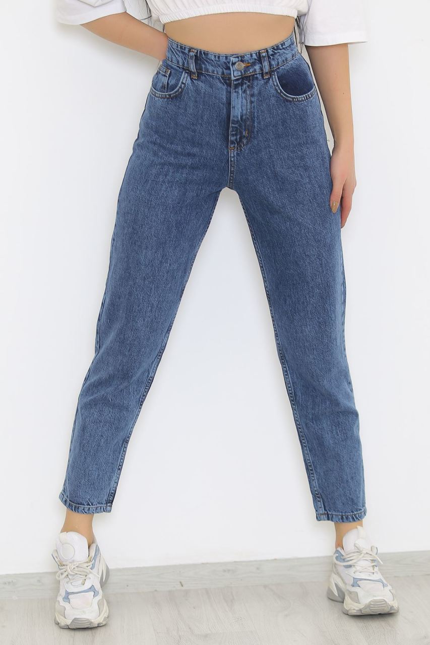 Boyfriend Kot Pantolon Mavi - 8756.1361.