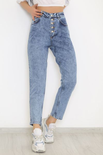 Boyfriend Kot Pantolon Buzmavi - 8837.1361.