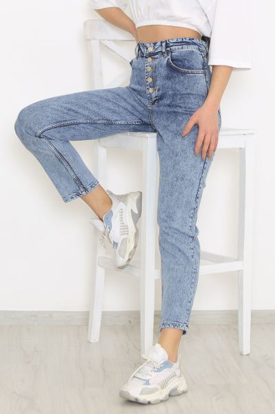 Boyfriend Kot Pantolon Buzmavi - 8837.1361.