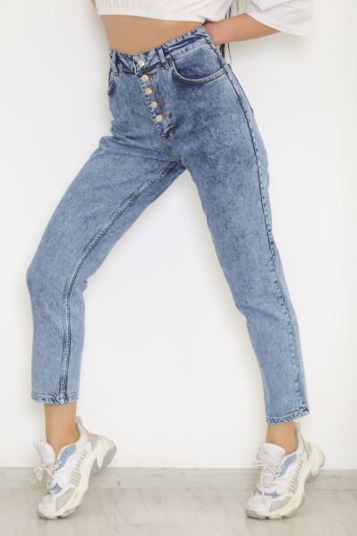 Boyfriend Kot Pantolon Buzmavi - 8837.1361.