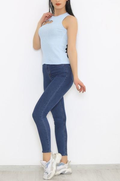 Sıfır Kol Halkalı Body Bebemavi - 8811.1187.