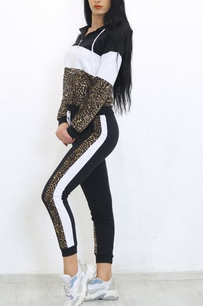 Garnili Eşofman Takımı Leopar - 8366.1348.