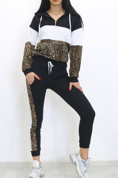 Garnili Eşofman Takımı Leopar - 8366.1348.