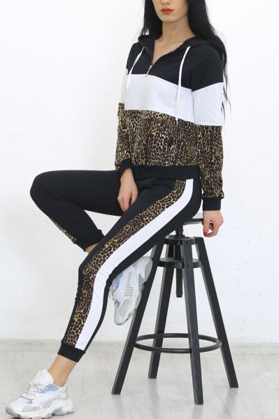Garnili Eşofman Takımı Leopar - 8366.1348.